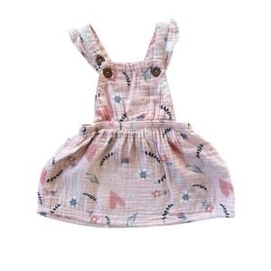 Lupilu Baby Floral Muslin Dress Size 6–9 Months (EU 74)